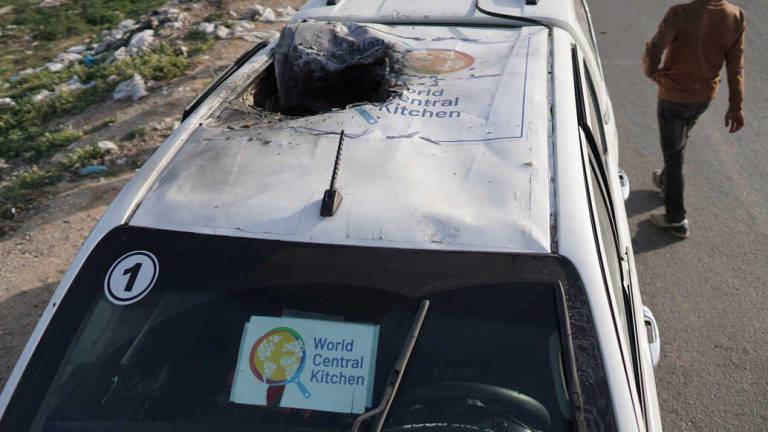 Israel bombardea convoy de World Central Kitchen en Gaza; mueren 7 trabajadores humanitarios