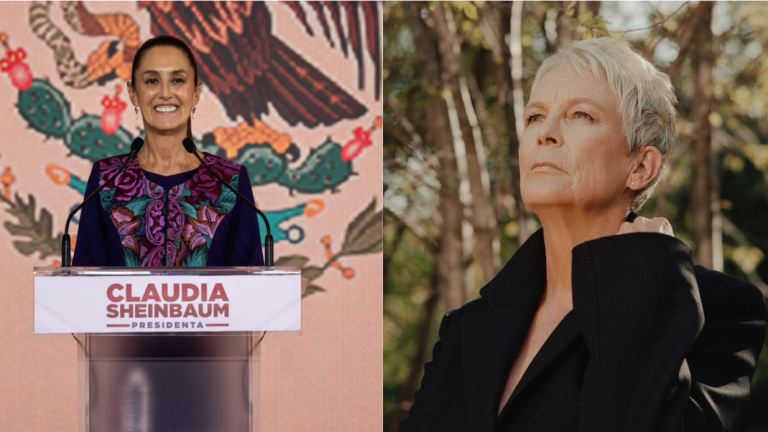 Celebra Jamie Lee Curtis el triunfo de Claudia Sheinbaum como Presidenta de México