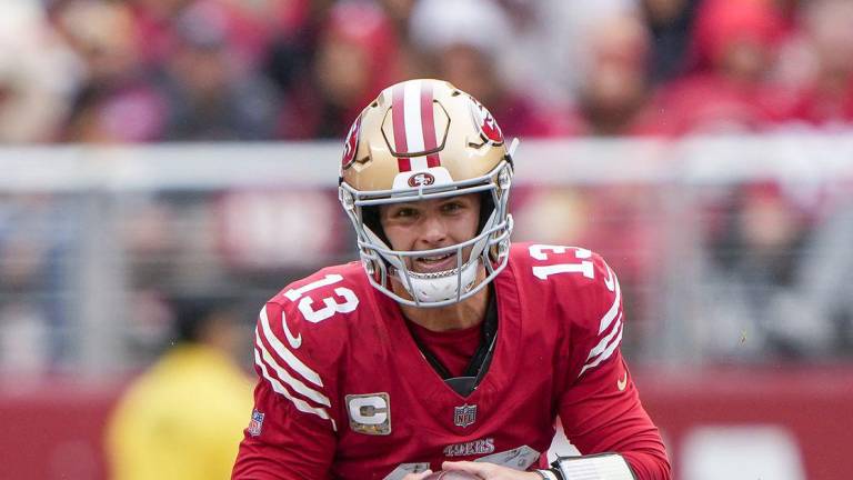 Brock Purdy se perdió el primer partido de su carrera por lesión el pasado domingo, cuando no pudo alinear con los Niners frente a Green Bay.