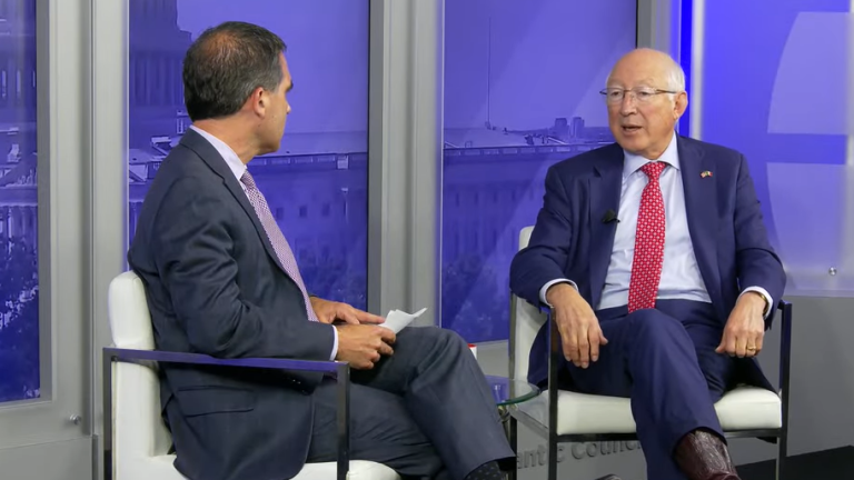 El Embajador de Estados Unidos en México, Ken Salazar