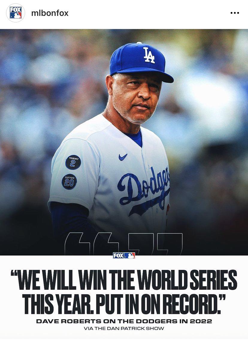 $!Dave Roberts es contundente: Dodgers ganarán la Serie Mundial