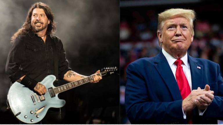 Pide Foo Fighters a Donald Trump dejar de usar su música en campaña