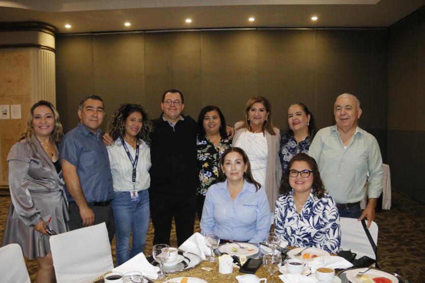 $!Alma Salazar, Gabriel Mercado, Nancy Juárez, José Alfredo Beltrán, María de los Ángeles Moreno, Tere Guerra, Lidia Oralia Sarabia, Benigno Aispuro, Lety Villegas y Wendy Armienta.