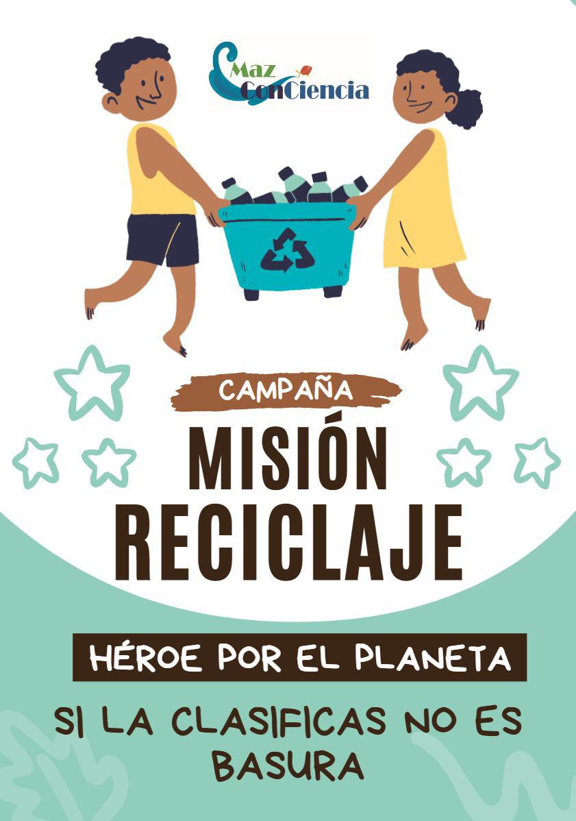 $!Invitan a estudiantes a reciclar y ser ‘Héroes por el Planeta’