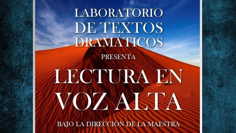 Lectura en voz alta consiste en una presentación de fragmentos de las dramaturgias trabajadas.