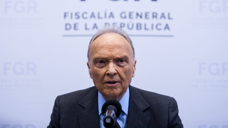 Alejandro Gertz Manero, titular de la Fiscalía General de la República.