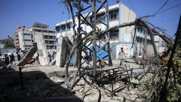 Cuatro escuelas convertidas en refugio para los gazatíes desplazados fueron bombardeadas por el Ejército de Israel.