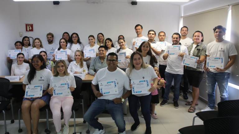 Los emprendedores culminaron su ciclo de capacitaciones y talleres, con el apoyo de Emprendamos Juntos y Coparmex Mazatlán.