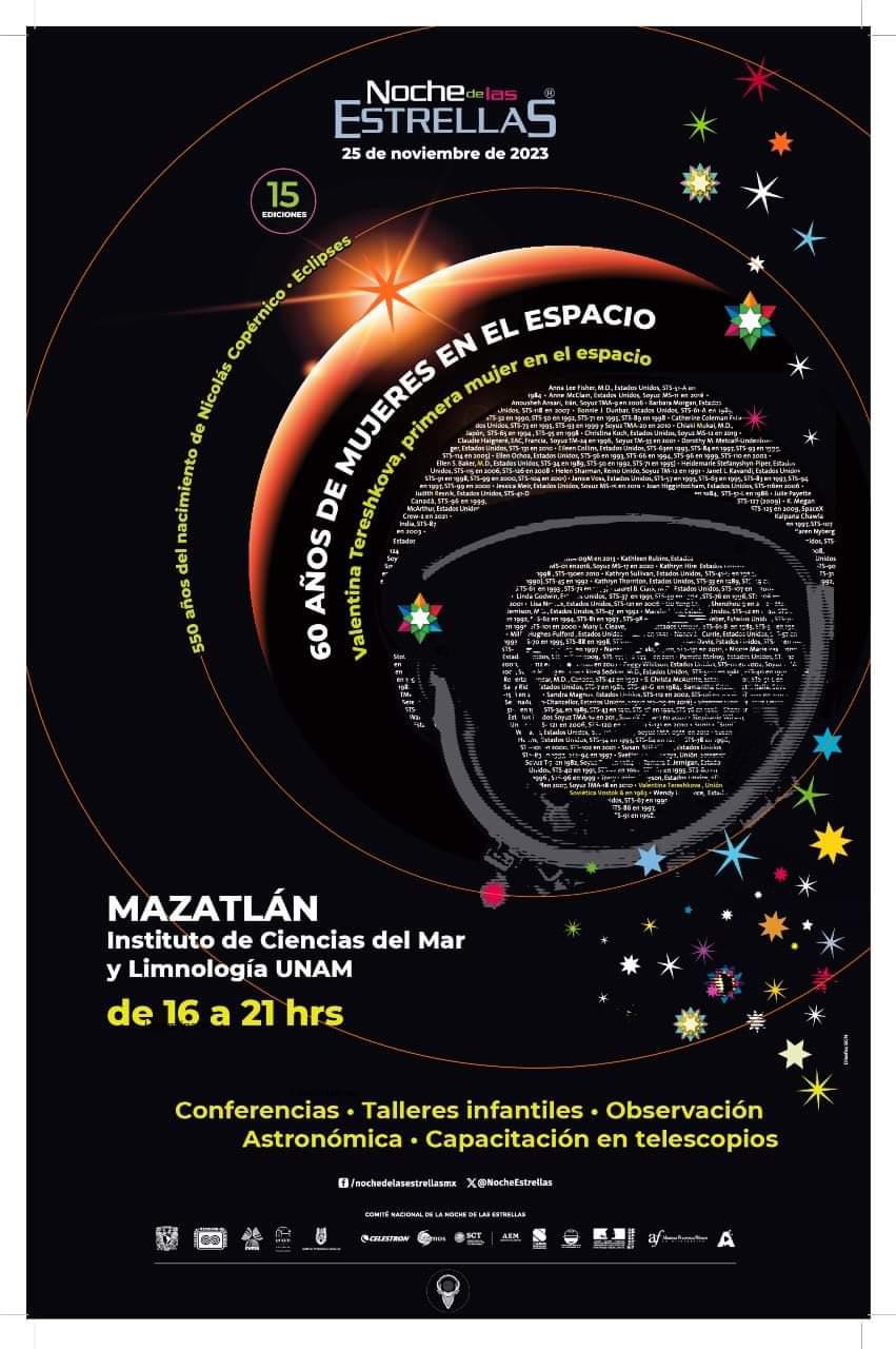 $!Invita Samaz a vivir ‘La Noche de las Estrellas 2023’ en Mazatlán