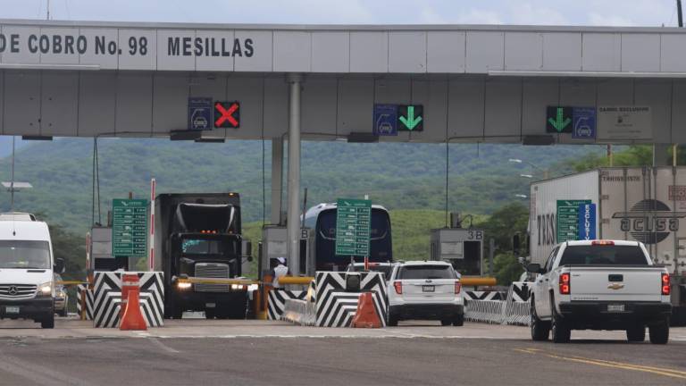 Caseta de cobro en Mesillas opera normal tras hechos sobre la autopista Mazatlán-Durango