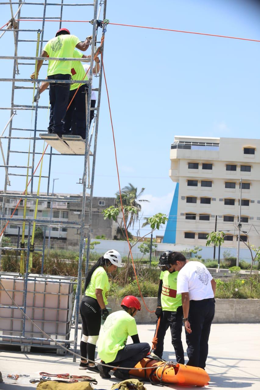 $!Participan 50 rescatistas de Mazatlán en primer rally Código de Emergencia