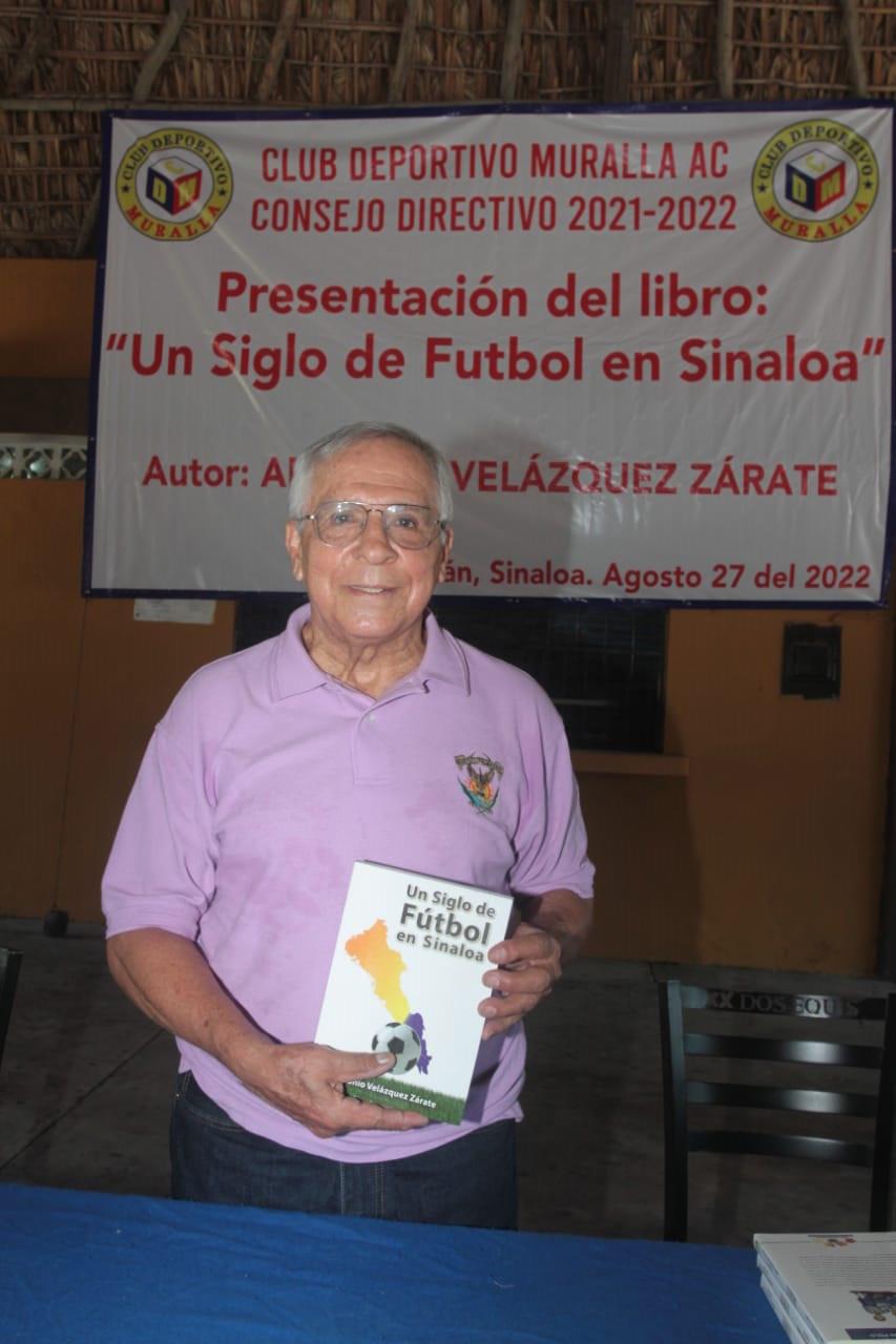 $!Rememoran en Club Muralla nacimiento del futbol sinaloense