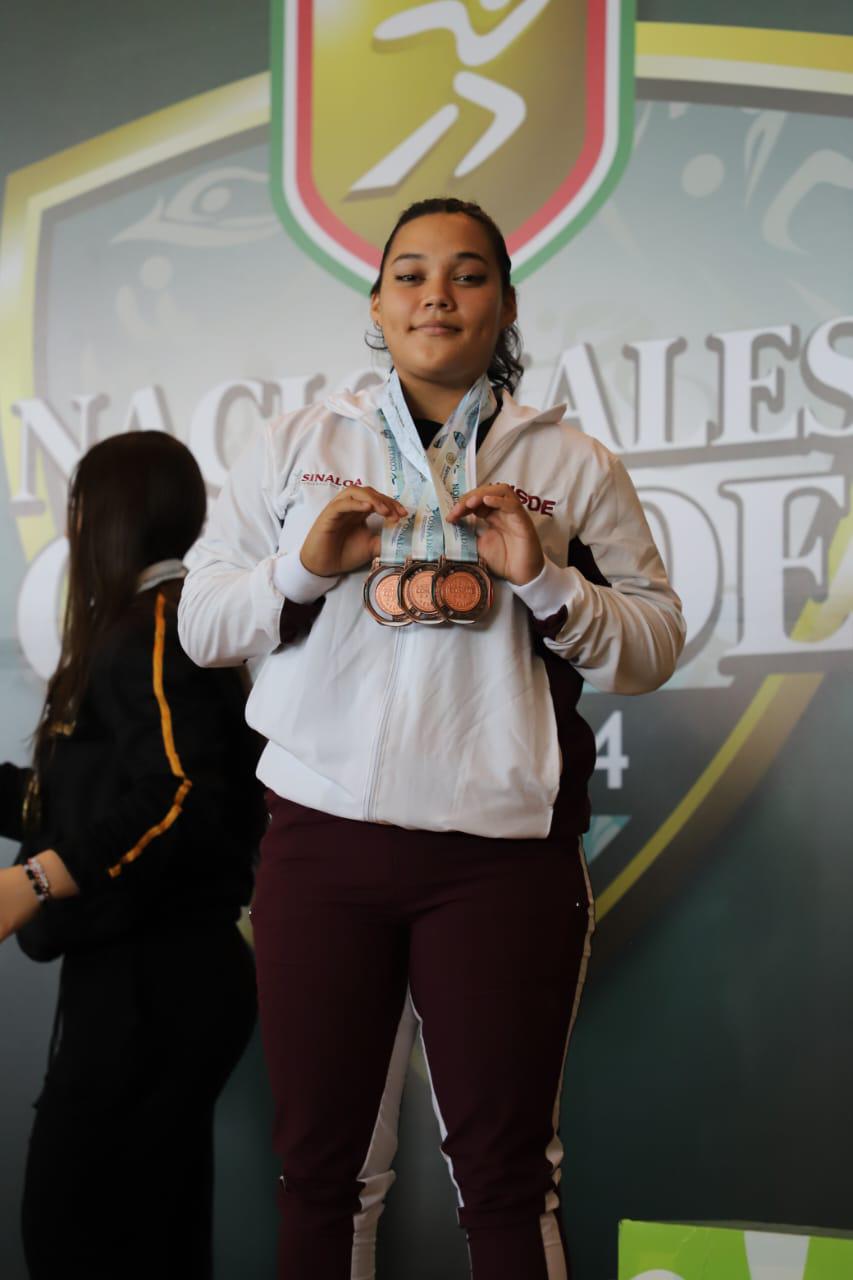 $!Levanta Sinaloa 10 medallas en pesas en Nacionales Conade