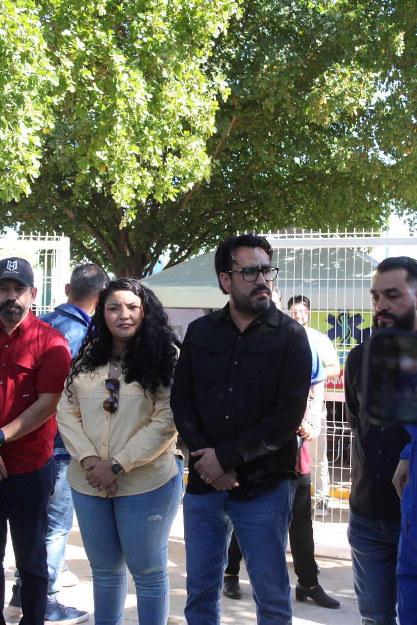 $!Gimnasio de boxeo queda inaugurado por Gámez Mendívil en Valle Alto