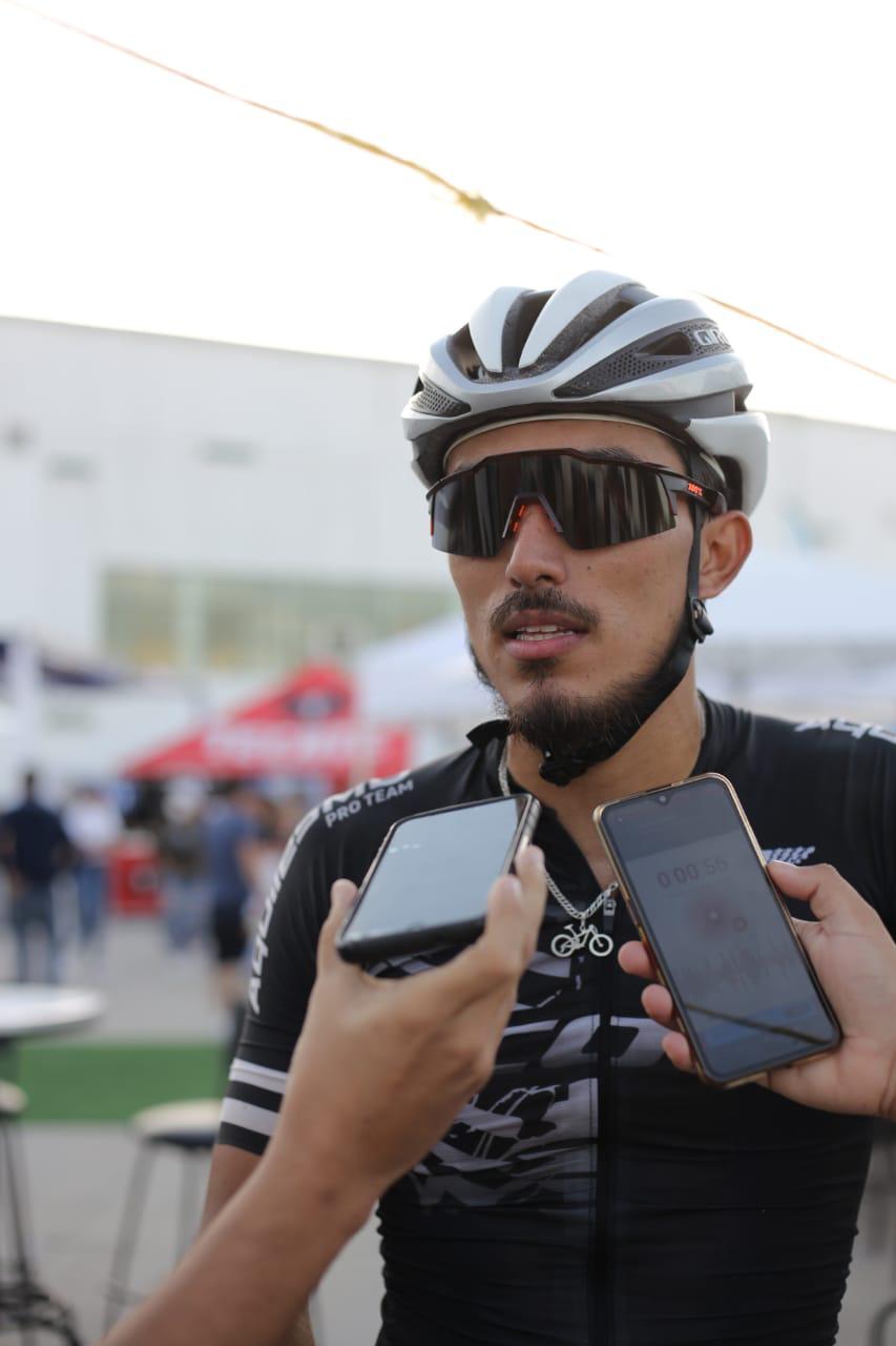 $!El olímpico Gerardo Ulloa se siente honrado por la invitación al Ciclotour Mazatlán