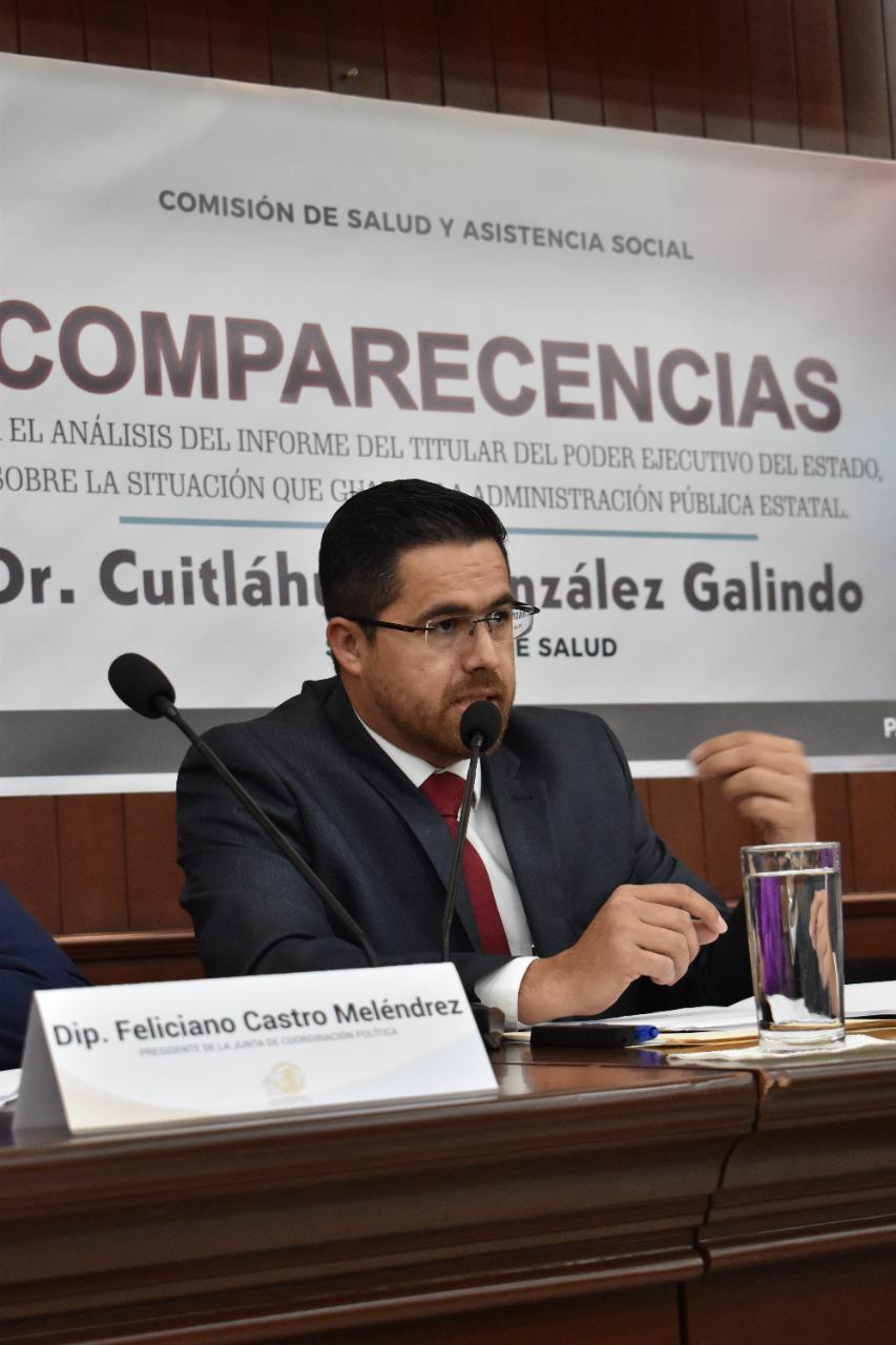 $!Diputados cuestionan al Secretario de Salud sobre atención al cáncer en Sinaloa