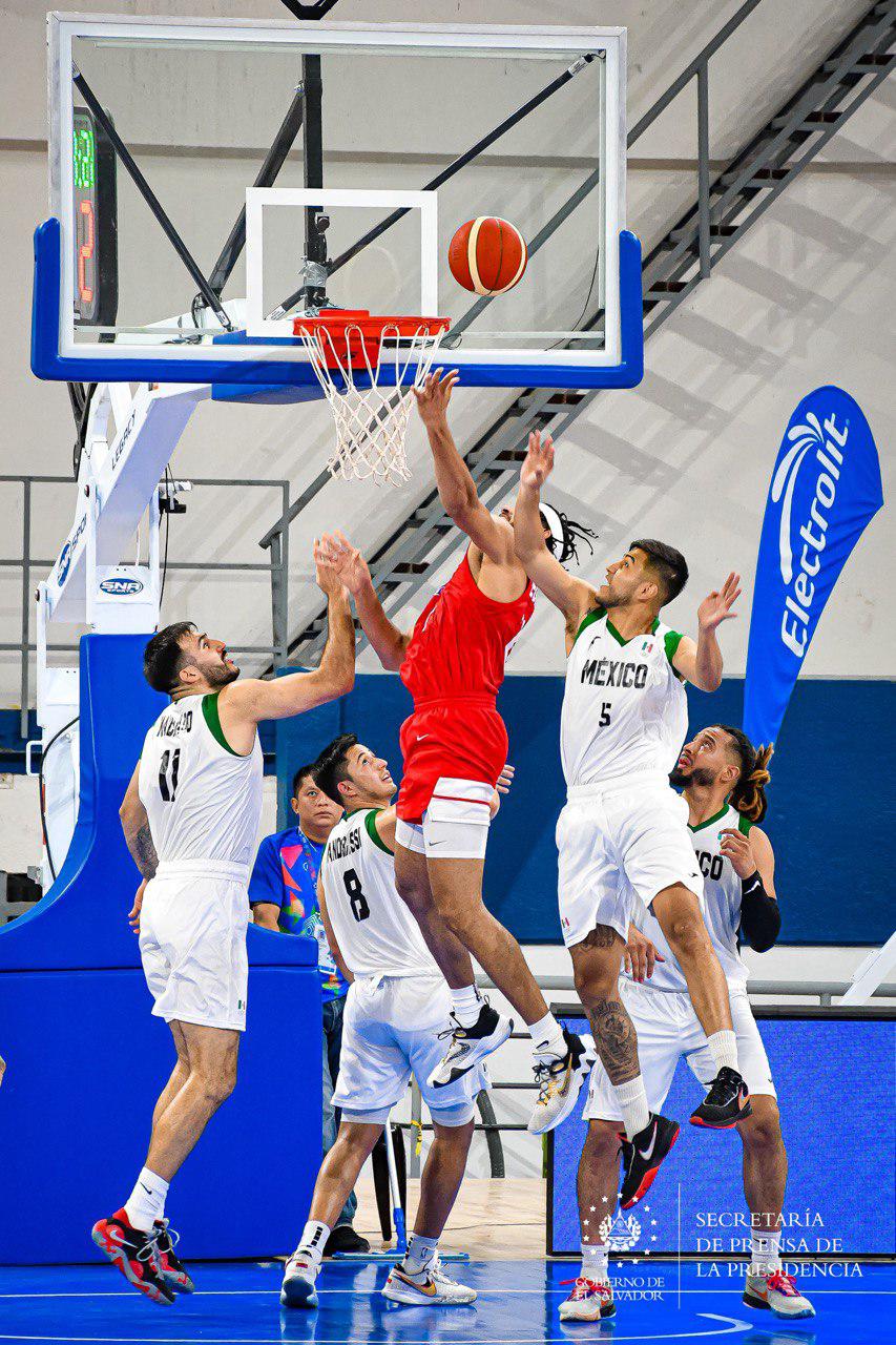 $!México debuta con triunfo en el baloncesto de San Salvador 2023