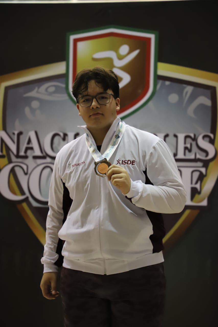 $!Cierra pesas con cuatro medallas para Sinaloa en Juegos Conade