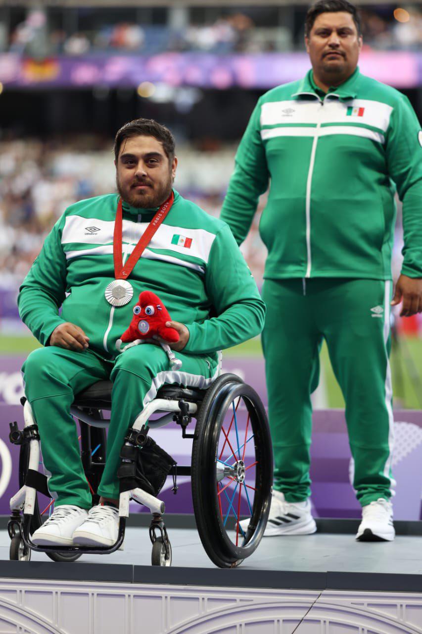 $!Édgar Fuentes, subcampeón de jabalina en los Juegos Paralímpicos París 2024