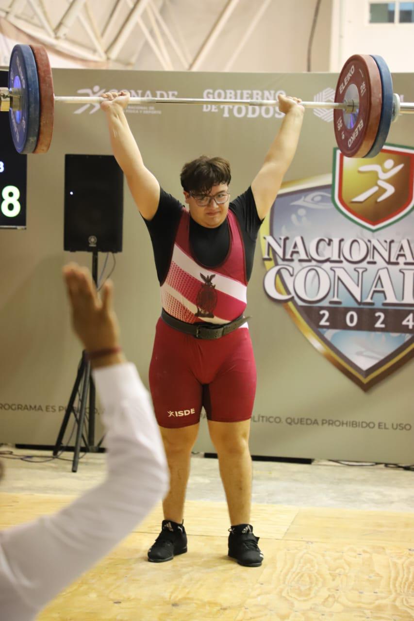 $!Cierra pesas con cuatro medallas para Sinaloa en Juegos Conade