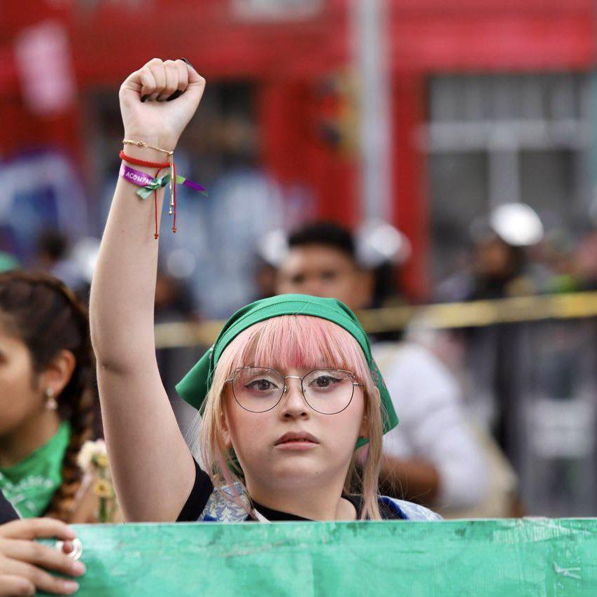 $!Mujeres insisten en las calles en que el derecho a decidir sea para todas