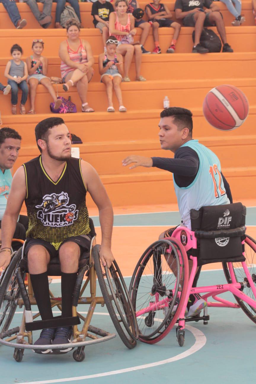 $!Mazatlán defiende la casa en la Liga de Baloncesto de Silla de Ruedas