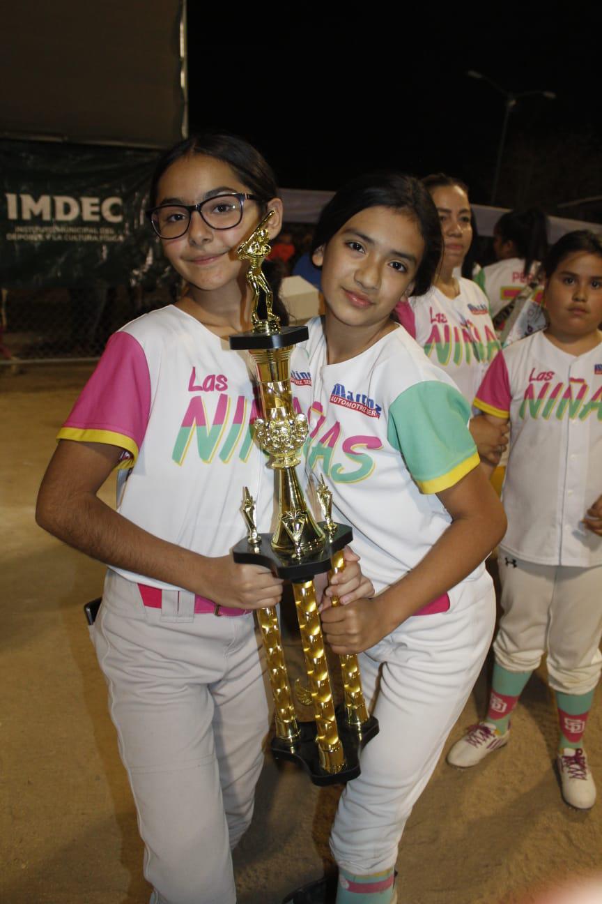 $!Team Niñas logra título del Cuadrangular de Softbol del Imdec