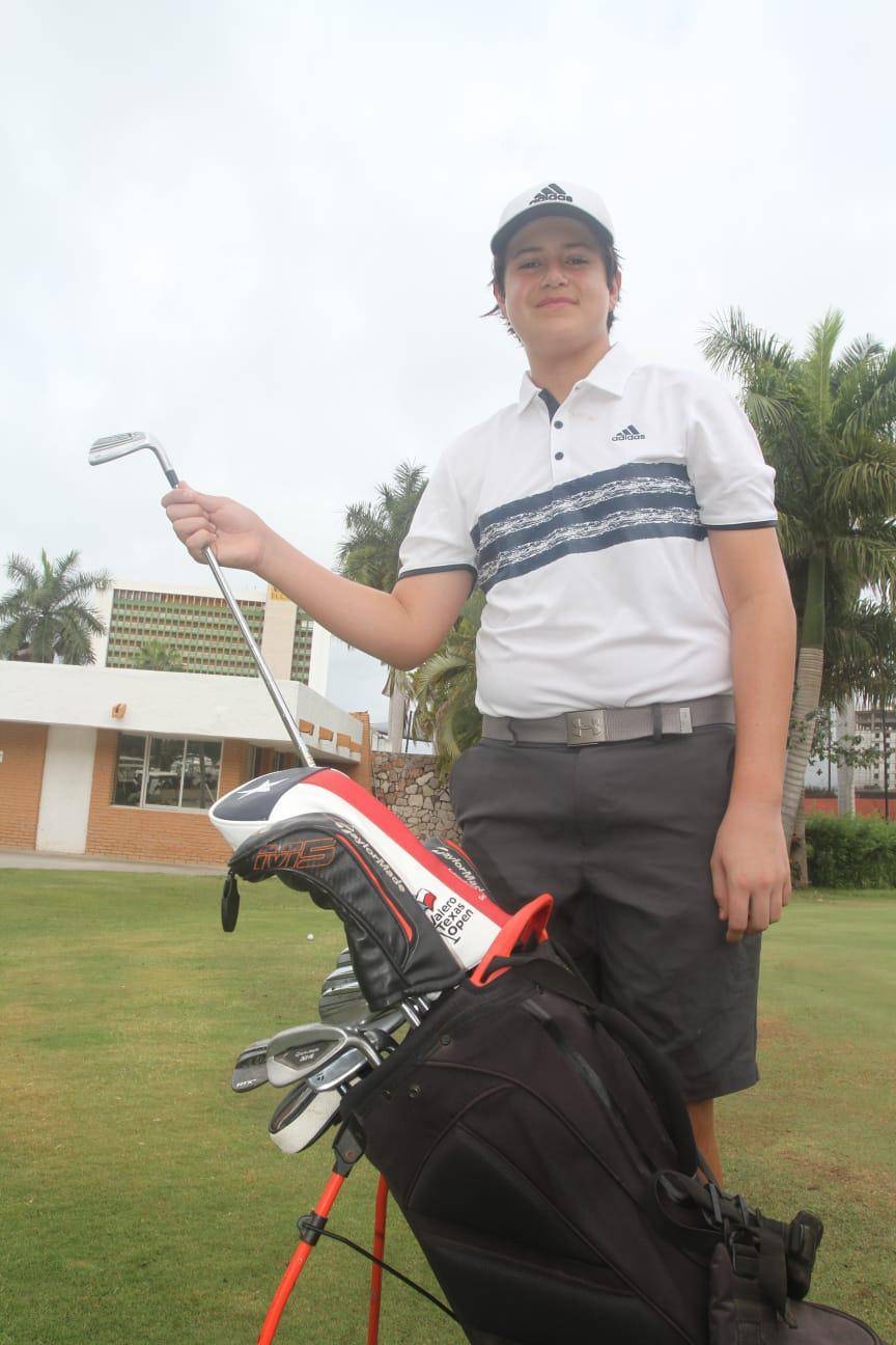 $!Santiago del Águila, gran golfista y estudiante; como hijo y amigo, excepcional