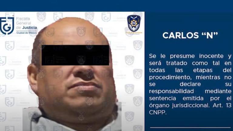 El conductor del Metro de la CDMX fue detenido por la Fiscalía.