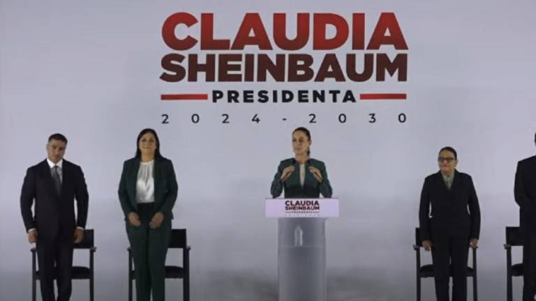 Anuncio de nuevos nombramientos de Claudia Sheinbaum para su próximo gobierno.
