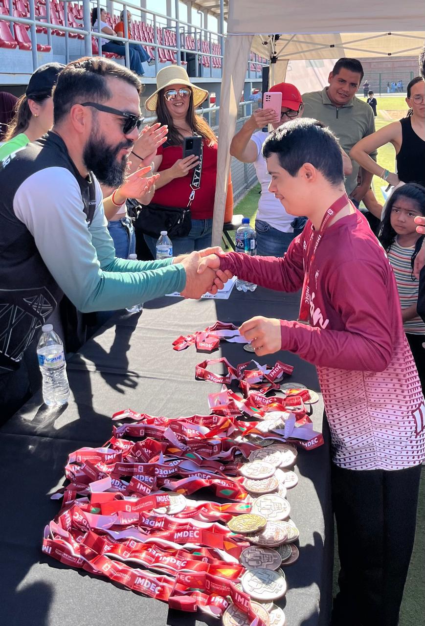 $!Celebran convivencia deportiva por la inclusión de personas con discapacidad, en Culiacán