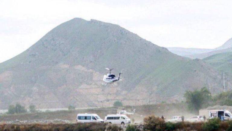 El helicóptero oficial se estrelló en una región montañosa del noroeste de Irán.