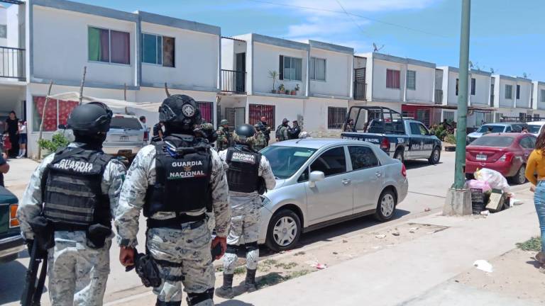 El triple homicidio fue en un domicilio del fraccionamiento San Fermín, en Culiacán.