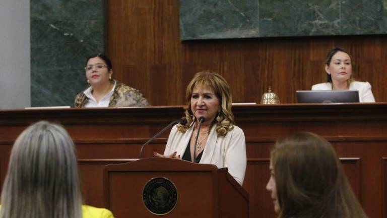 María Teresa Guerra Ochoa, presidenta de la Junta de Coordinación Política del Congreso del Estado.