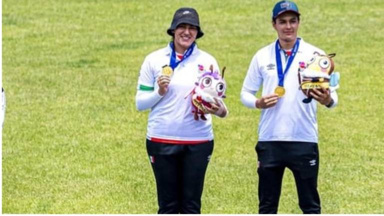 Alejandra Valencia y Matías Grande ganan la presea dorada.