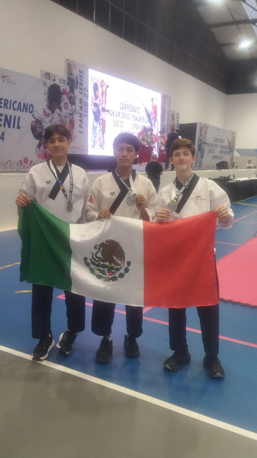 $!Sube mazatleco Nery Frías al podio en Campeonato Panamericano Cadete y Juvenil de Taekwondo