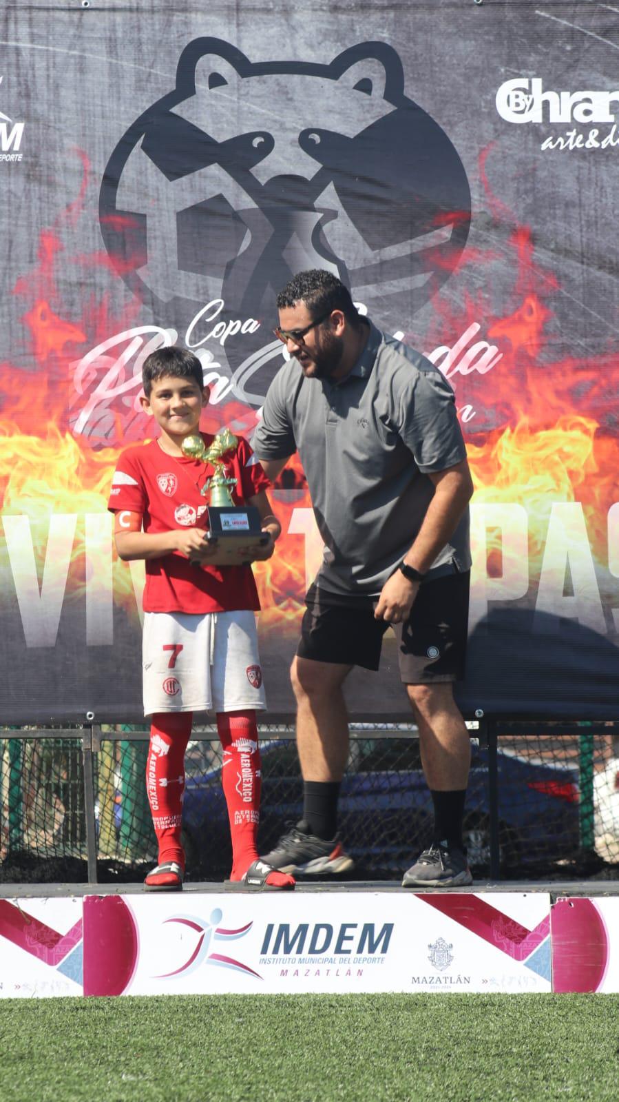 $!Premian a los mejores de la Copa Patasalada de Futbol 7