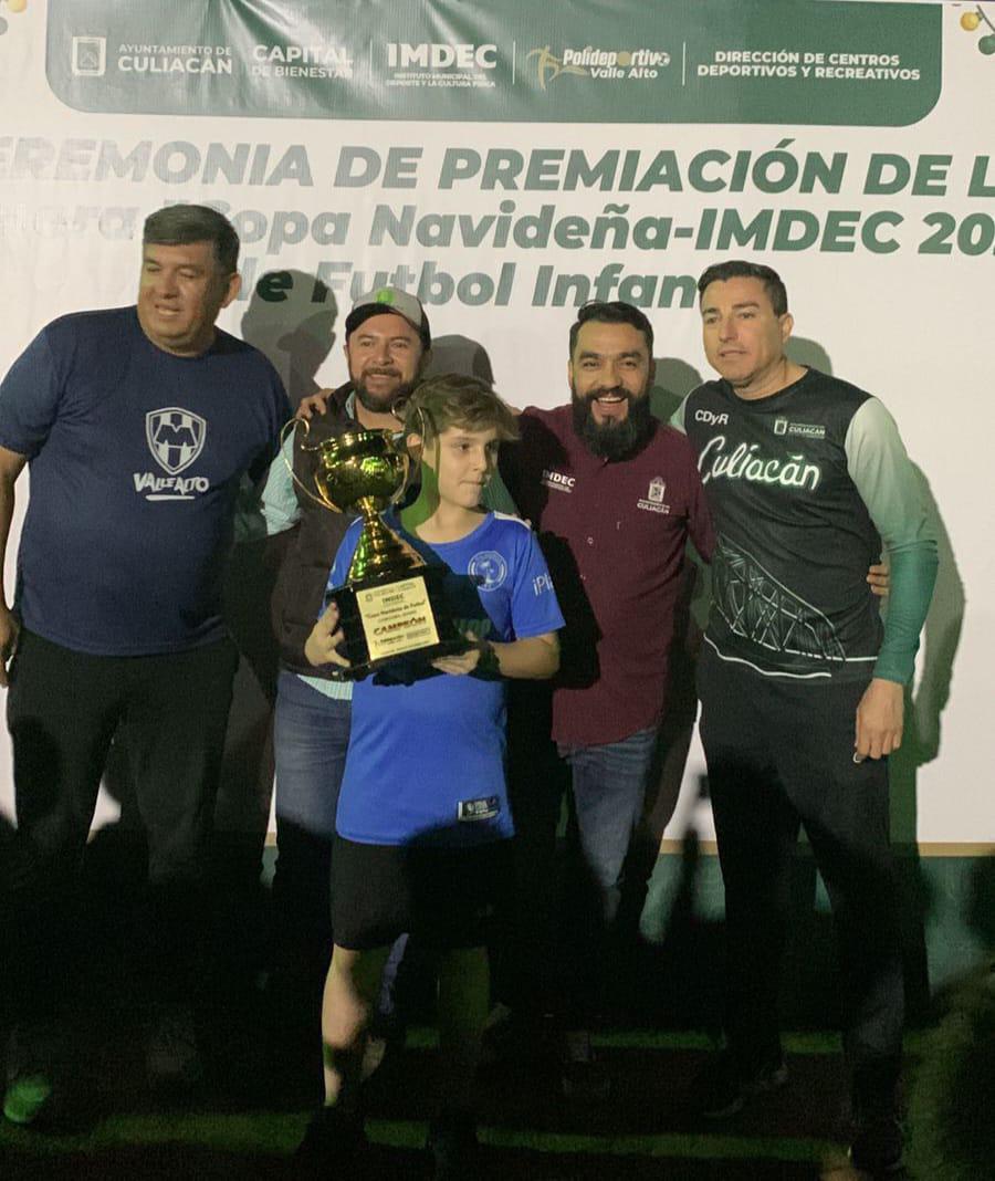 $!Con éxito culmina Copa Navideña Imdec 2023 de Futbol 9 Infantil