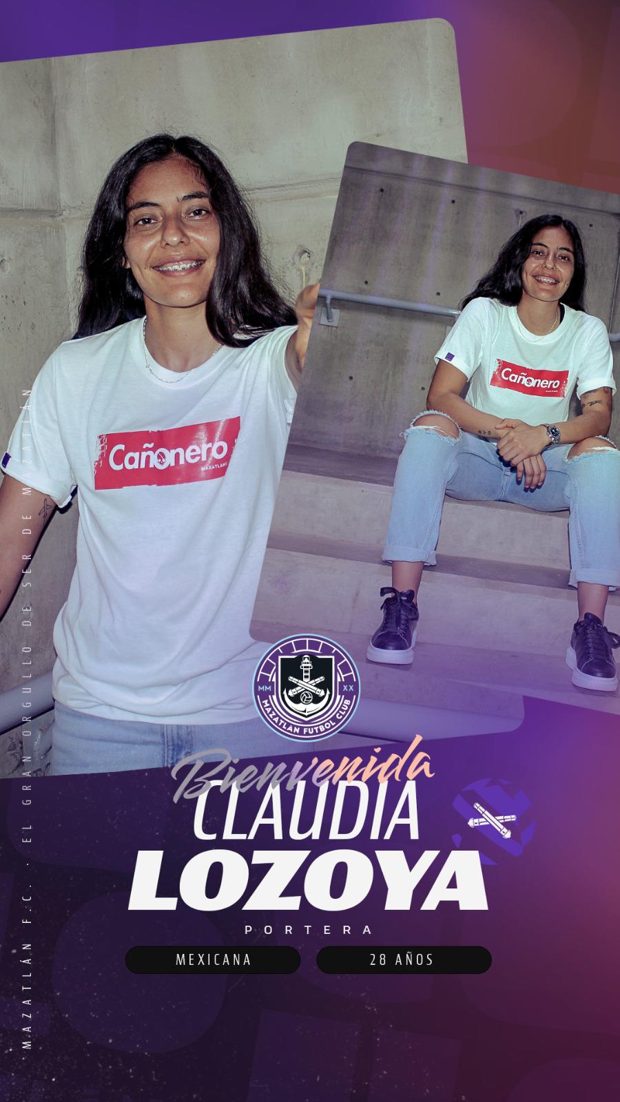 $!Mazatlán FC Femenil anuncia a Claudia Lozoya como su nueva guardameta