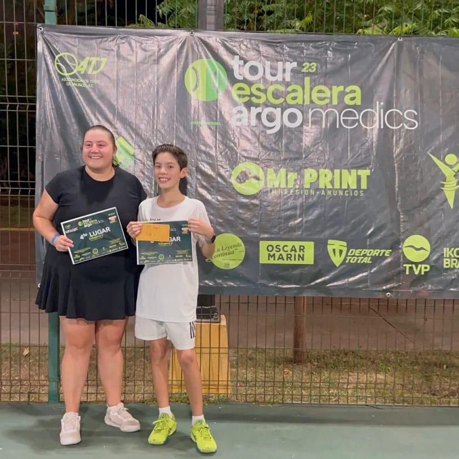 $!Velarde y Lizárraga son campeones de Torneo Escalera Argo Medics