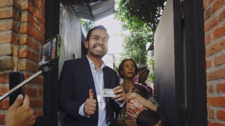 El candidato Jorge Álvarez Máynez considera que entre más personas salgan a votar este domingo, mejor para el País.