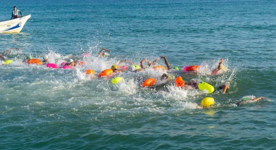 $!Nadadores mazatlecos obtienen su pase al Campeonato Nacional de aguas abiertas