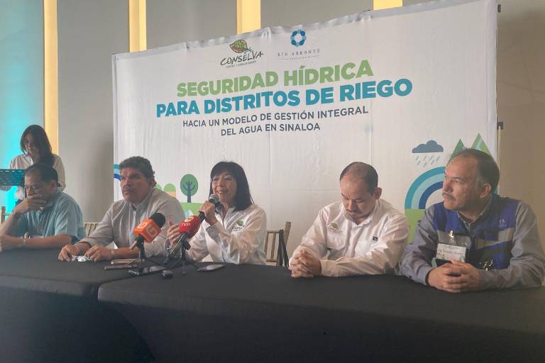 La agricultura debe reducir su consumo de agua para evitar crisis en las ciudades: Conselva