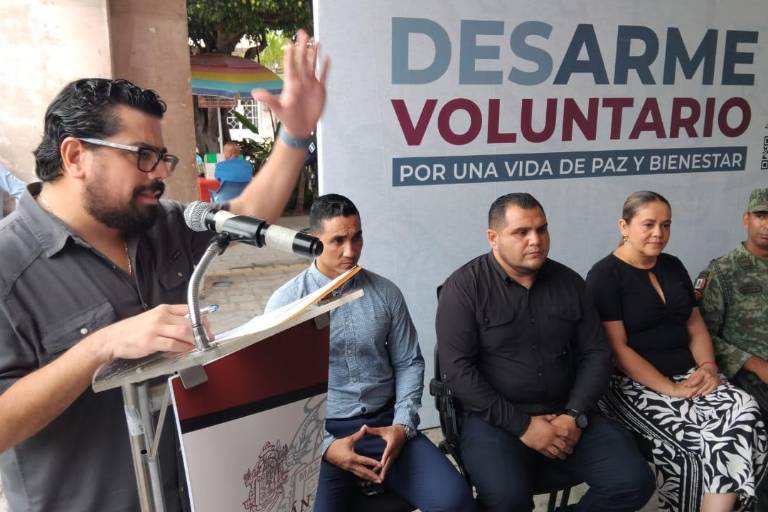 Arranca programa de Desarme Voluntario por una vida de paz y bienestar en Mazatlán