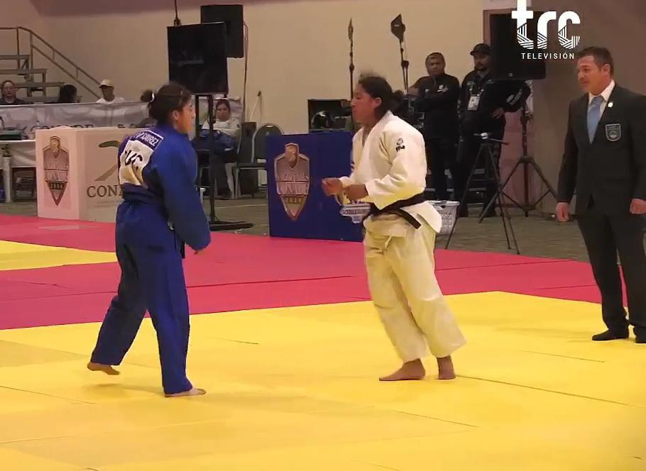 $!María José Castañeda conquista el oro en judo en los Nacionales