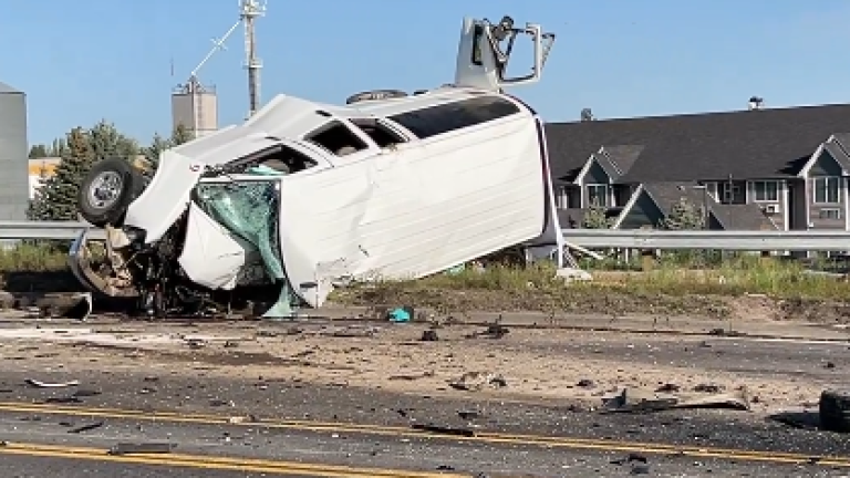 El accidente fue el pasado sábado, a las 5:30 horas, en la carretera federal 20 en Idaho Falls.