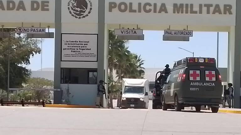 La Guardia Nacional descartó que se haya dado un enfrentamiento al interior del campo militar El Sauz.