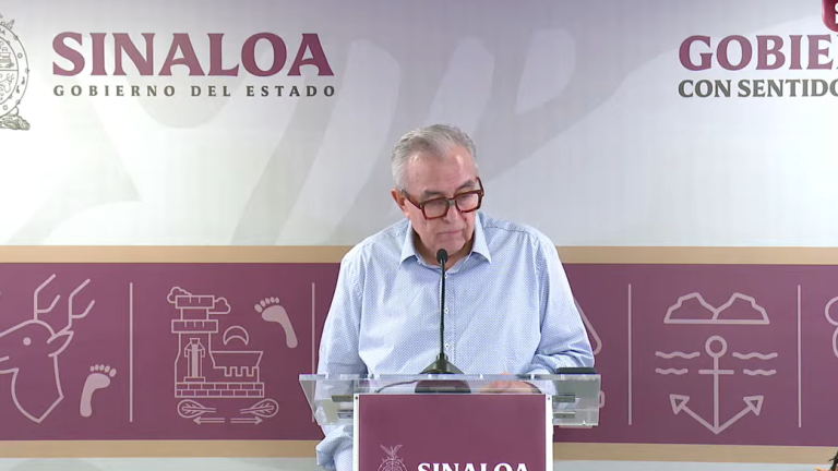 Gobernador dice que acudió a CdMx para reunirse con Sheinbaum, pero no lo logró