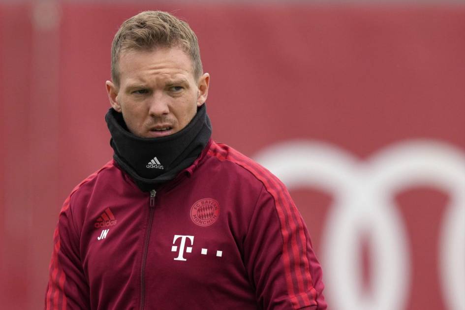 Julian Nagelsmann, director técnico del Bayern Múnich, contrae Covid19