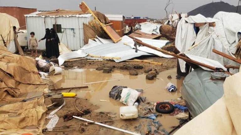 Las intensas lluvias han causado recientes inundaciones en Yemen.